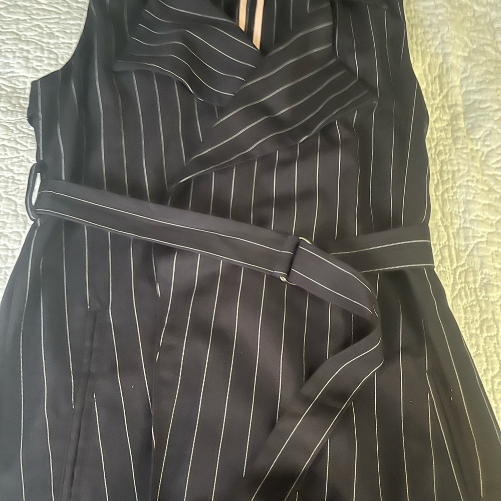 Mustard Seed Black Asymmetrical Sheath Dress